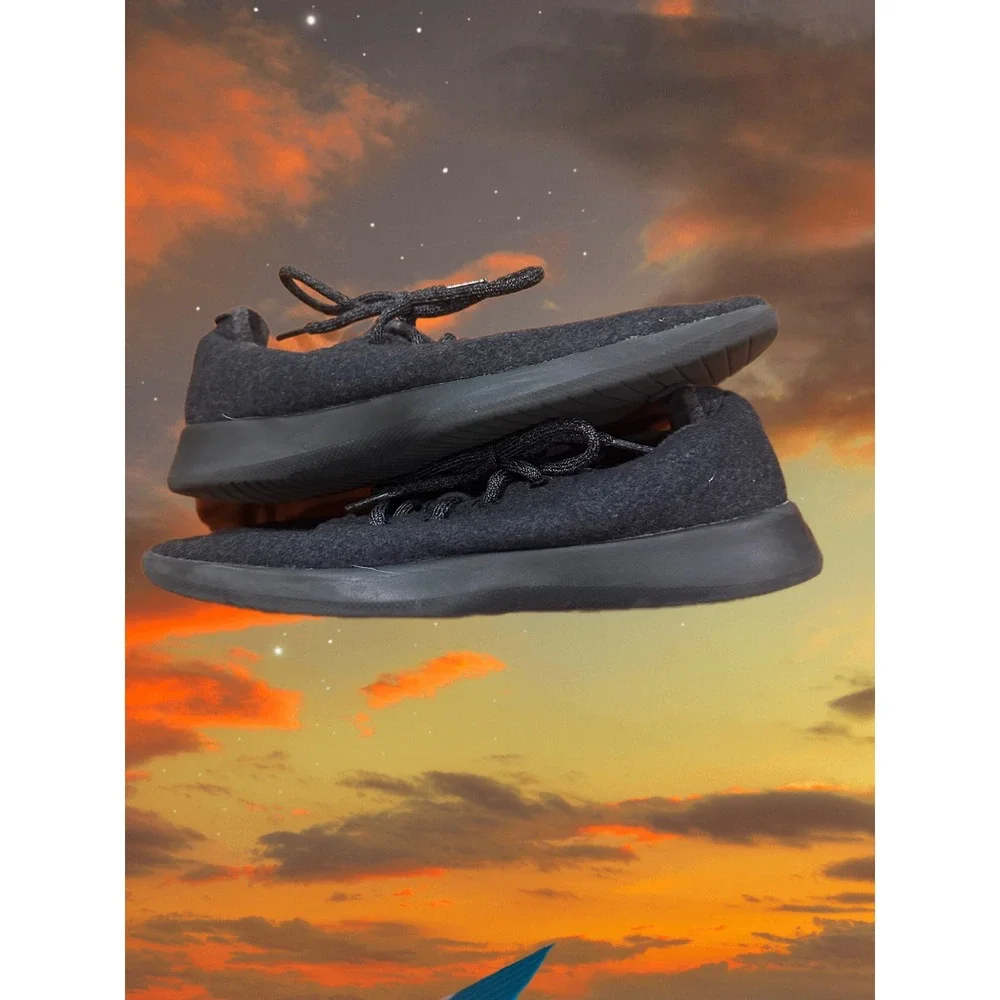 Allbirds‎ Wool Runner Mens 10 Charcoal Grey Merino Wool Sneakers WR1M10